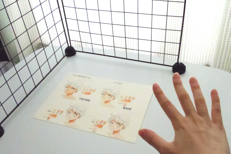 アナログイラストメイキング動画をスマホで撮影する方法 ダイソーにて約５００円で道具が揃うよ